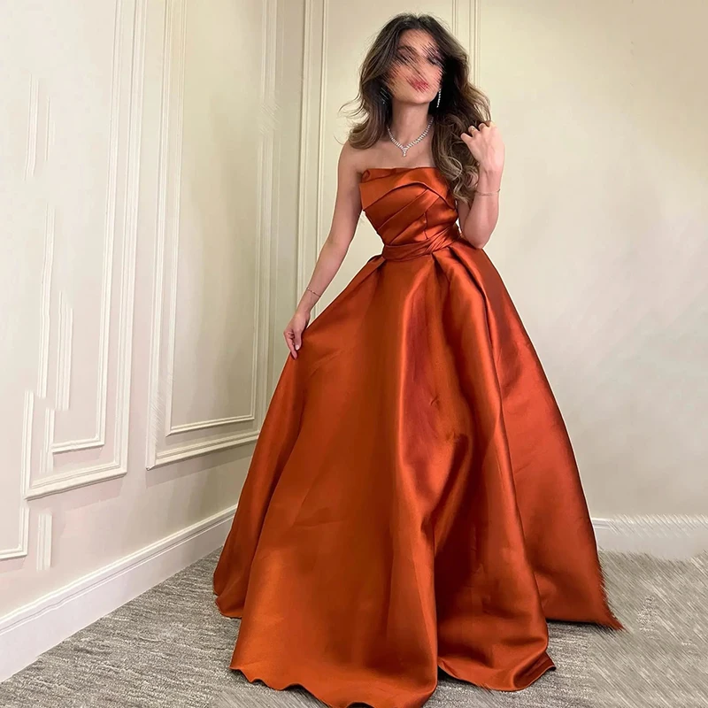 Thinyfull 2023 Sexy A-Line Prom Evening Dresses Strapless Sleeveless Night Dress Saudi Arabia Cocktail Party Gowns Custom Size
Thinyfull 2023 Sexy A-Line Prom Evening Dresses Strapless Sleeveless Night Dress Saudi Arabia Cocktail Party Gowns Custom Size