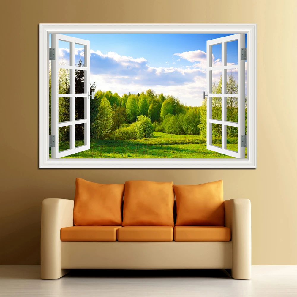 Amazing Forest Tree 3D Wall Sticker Removable Window View Landscape Wallpaper Home Decor
Amazing Forest Tree 3D Wall Sticker Removable Window View Landscape Wallpaper Home Decor