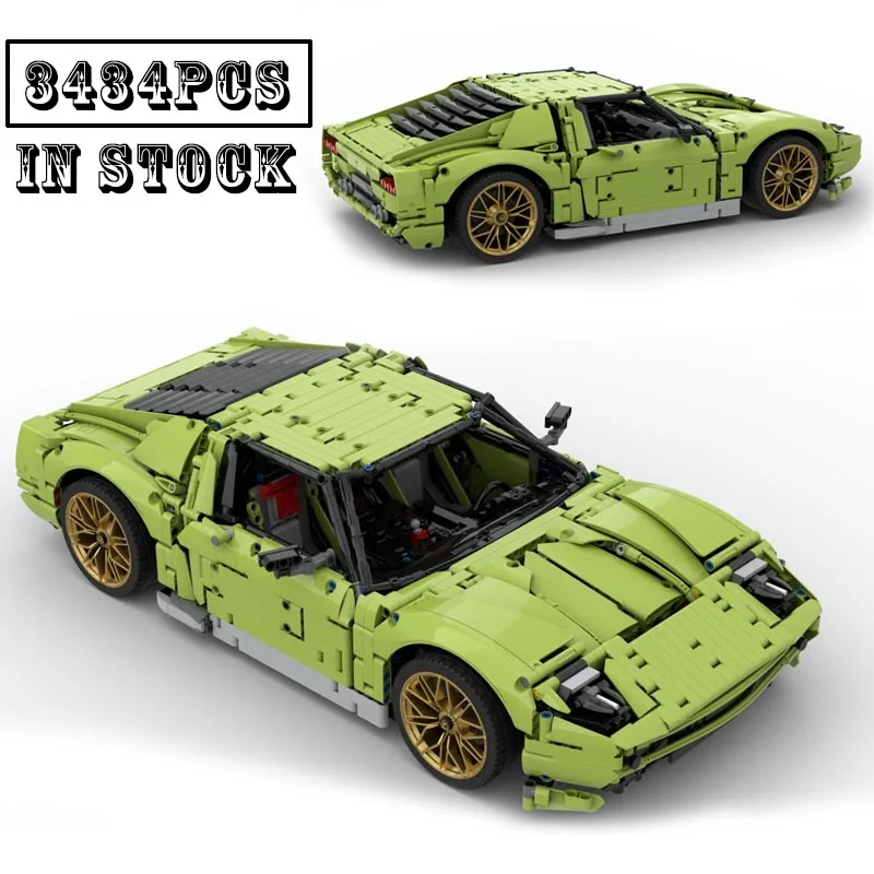 New MOC-119000 Miura Concept from 2006 Fit 42115 Hypercar Super Racing Car Model Building Block Brick Assembly Children Toy Gift
New MOC-119000 Miura Concept from 2006 Fit 42115 Hypercar Super Racing Car Model Building Block Brick Assembly Children Toy Gift