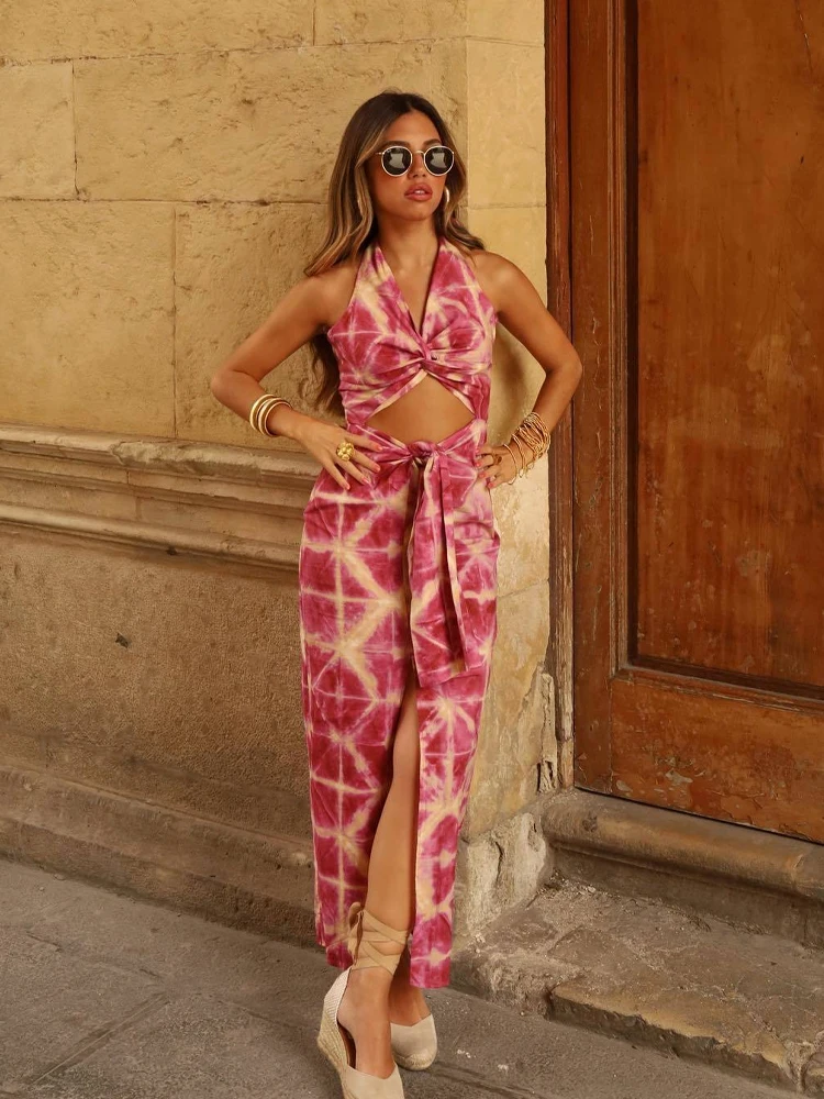 PUWD Women Fashion Pink Multi Printed Mini Dress 2023 Summer Vintage Sleeveless Stone Decoration Hollowed Female Bottoms Mujer
PUWD Women Fashion Pink Multi Printed Mini Dress 2023 Summer Vintage Sleeveless Stone Decoration Hollowed Female Bottoms Mujer