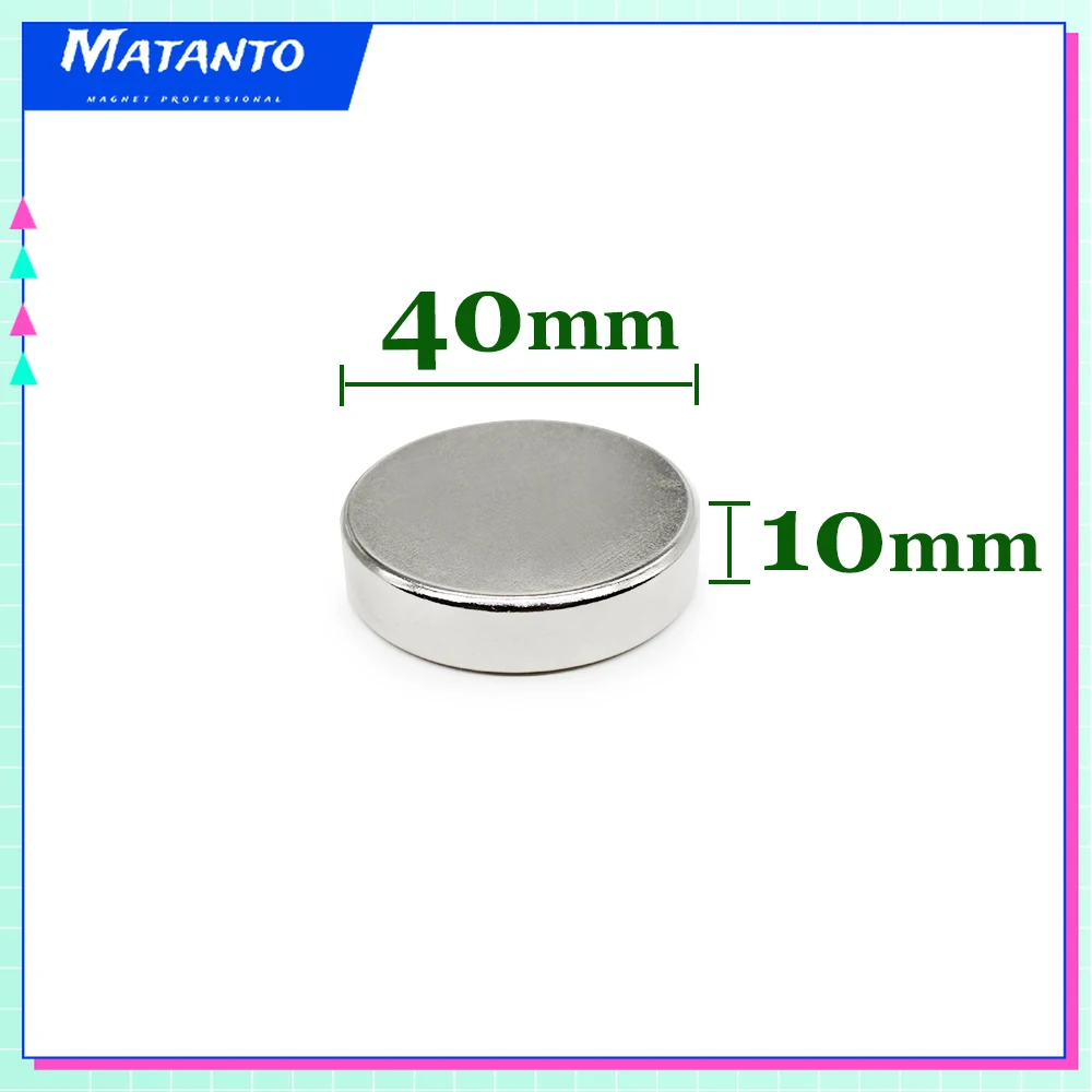 1/2/5PCS 40x10 mm N35 Big Round Powerful Strong Magnetic Magnets N35 Neodymium Magnet Disc 40x10mm Permanent NdFeB Magnet 40*10
1/2/5PCS 40x10 mm N35 Big Round Powerful Strong Magnetic Magnets N35 Neodymium Magnet Disc 40x10mm Permanent NdFeB Magnet 40*10