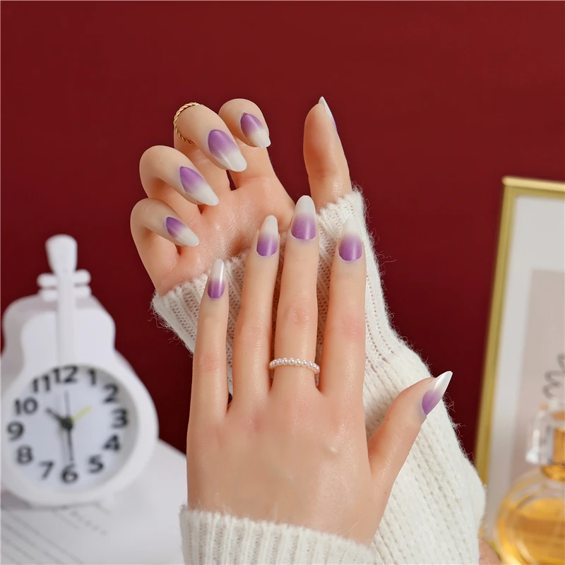 Professional Material Nail Fake Nails Set Press on Reusable False Nails With Glue For Manicure Full Cover Nail Tips Art Stick-on
Professional Material Nail Fake Nails Set Press on Reusable False Nails With Glue For Manicure Full Cover Nail Tips Art Stick-on