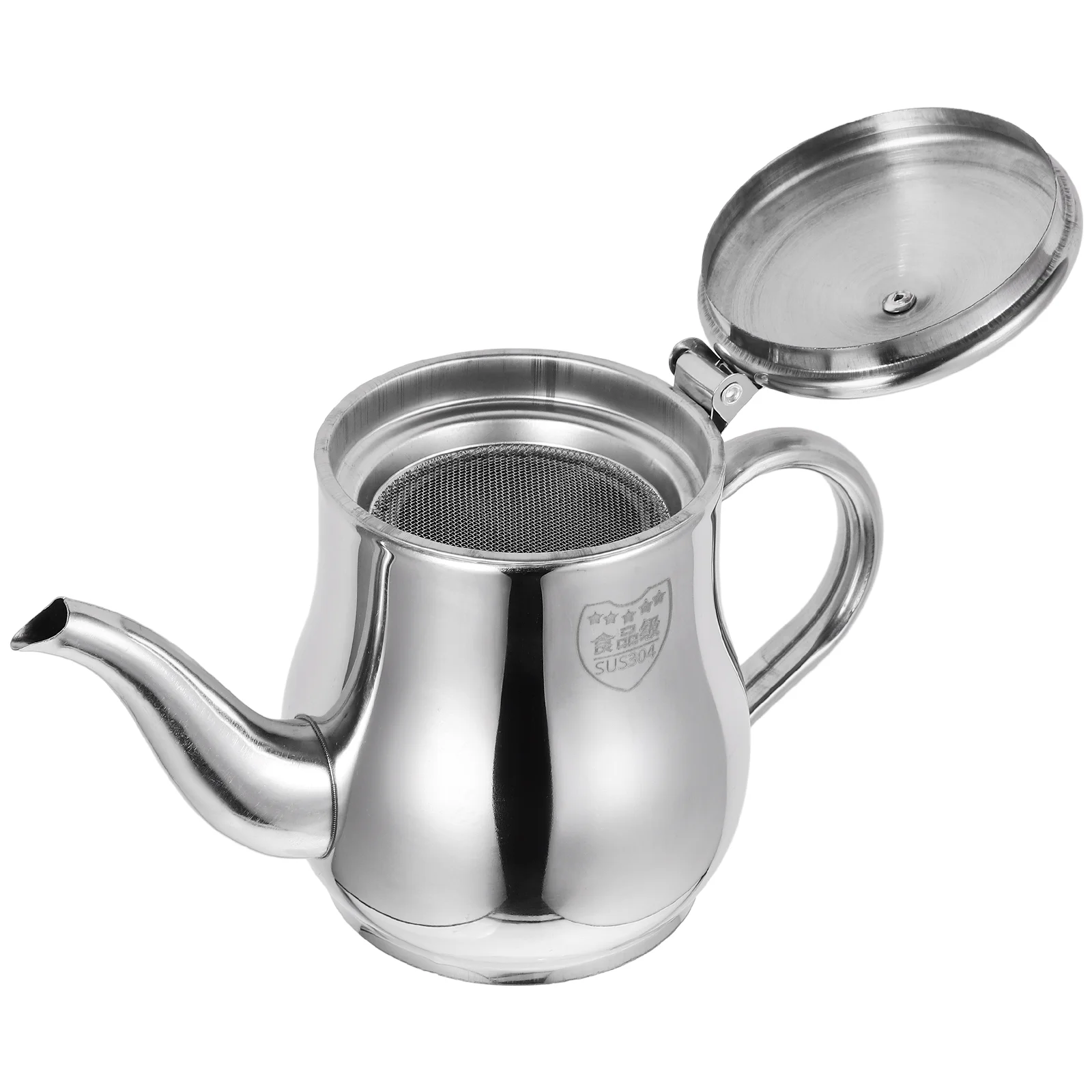 Stainless Steel Oil Pot Bottle Dispenser Soy Sauce Cruet Bacon Grease Container Strainer
Stainless Steel Oil Pot Bottle Dispenser Soy Sauce Cruet Bacon Grease Container Strainer