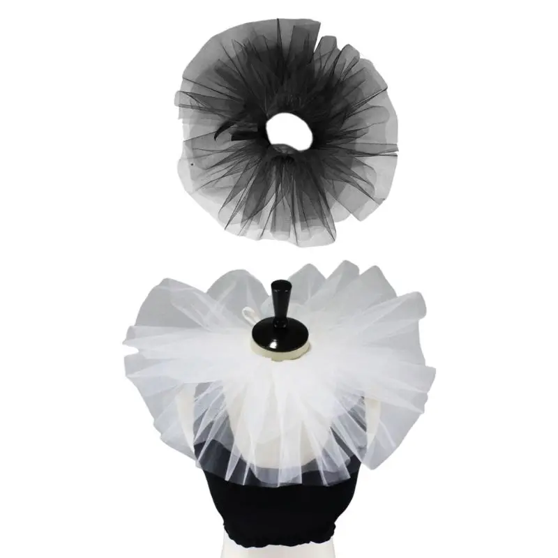 Vintage Mesh Neck Ruff Tulle Ruffle Collar Renaissance Halloween Cosplay Choker X7XC
Vintage Mesh Neck Ruff Tulle Ruffle Collar Renaissance Halloween Cosplay Choker X7XC