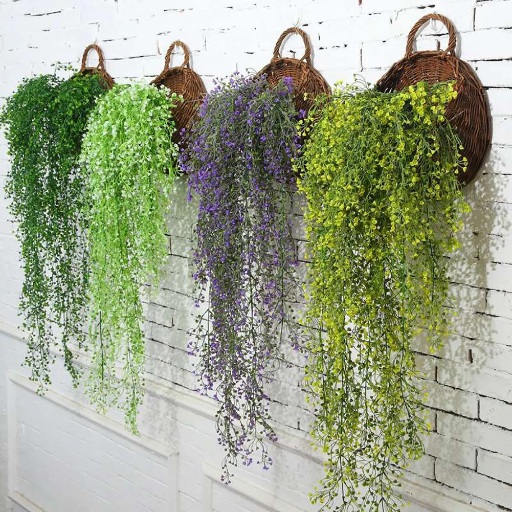 85cm Artificial Green Plant Ivy Vine Hanging Rattan Leaves Outdoor Garden Home Wall Decor Plastic Fake Silk Leaf Fake Flowers
85cm Artificial Green Plant Ivy Vine Hanging Rattan Leaves Outdoor Garden Home Wall Decor Plastic Fake Silk Leaf Fake Flowers