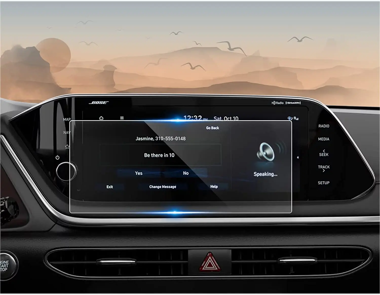 Для 10,25 дюймового 2020 2021 2022 2023 Hyundai Sonata (SEL, SEL Plus, N Line и Limited )/ 2020-2022 Palisade, закаленное стекло 
Для 10,25 дюймового 2020 2021 2022 2023 Hyundai Sonata (SEL, SEL Plus, N Line и Limited )/ 2020-2022 Palisade, закаленное стекло