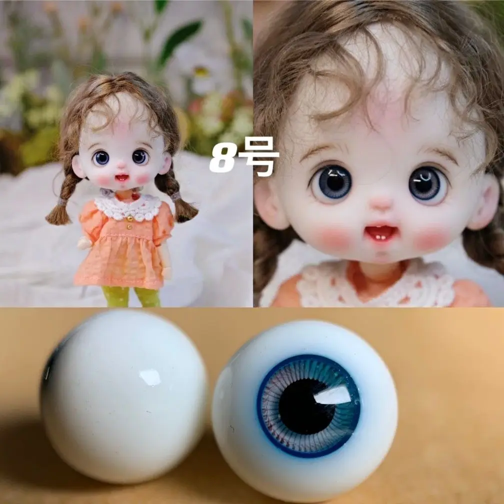 Кукольные глаза 10 мм для 1/8 Bjd Ob11, подвижные Глазные яблоки ручной работы, имитация одежды, игрушки для девочек, аксессуары для кукол
Кукольные глаза 10 мм для 1/8 Bjd Ob11, подвижные Глазные яблоки ручной работы, имитация одежды, игрушки для девочек, аксессуары для кукол