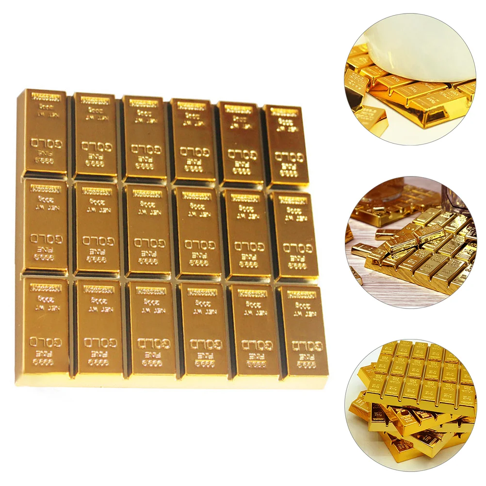 Coasters Mat Gold Cup Fake Pad Housewarmingbar Skid Anti Gifts Drink Non Modern Squaretea Bullion Bars Brick Novelty Funny
Coasters Mat Gold Cup Fake Pad Housewarmingbar Skid Anti Gifts Drink Non Modern Squaretea Bullion Bars Brick Novelty Funny