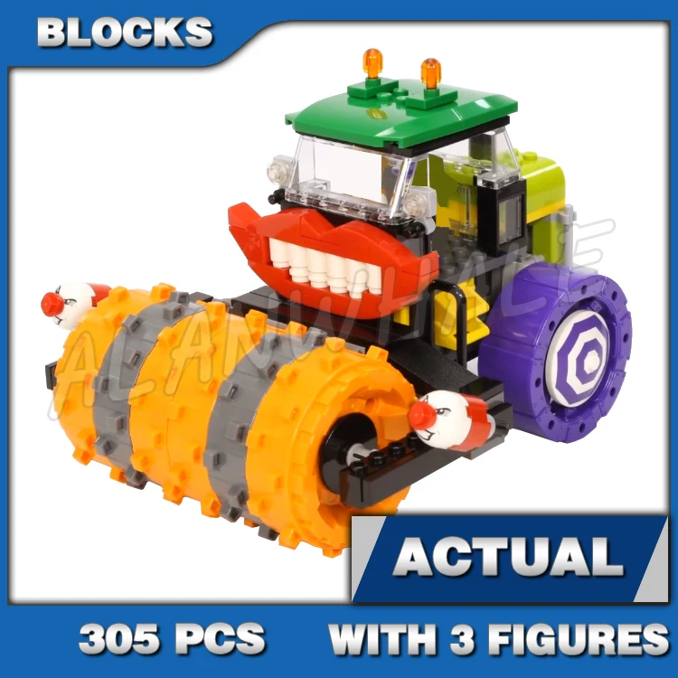 305pcs Super Fighter The Joker Steam Roller Rampage Batgirl Gotham 10228 Building Blocks Sets Compatible With Model
305pcs Super Fighter The Joker Steam Roller Rampage Batgirl Gotham 10228 Building Blocks Sets Compatible With Model