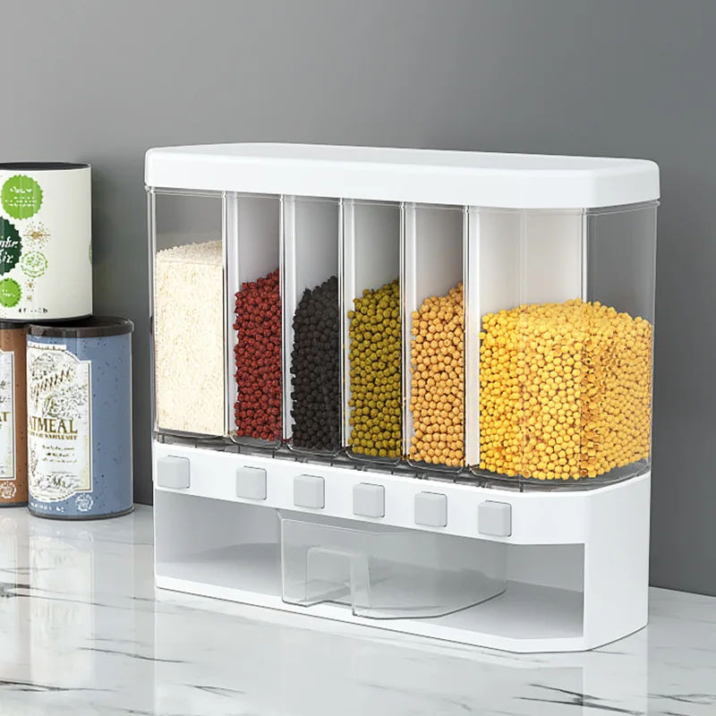 6/8/10L Large Capacity Plastic Multifunctional Storage Tank for Grains and Cereal Refrigerator Multigrain Home Plastic Container
6/8/10L Large Capacity Plastic Multifunctional Storage Tank for Grains and Cereal Refrigerator Multigrain Home Plastic Container