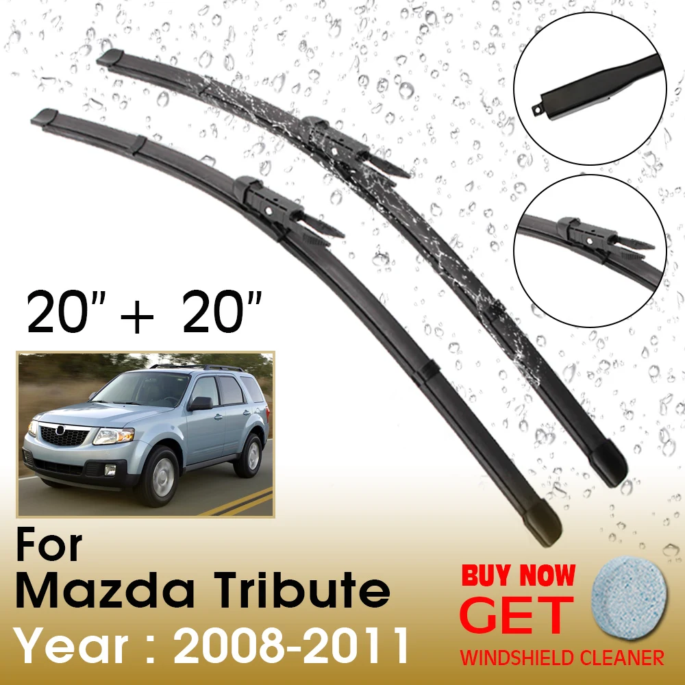 Car Wiper For Mazda Tribute 20"+20" 2008-2011 Front Window Washer Windscreen Windshield Wipers Blades Accessories
Car Wiper For Mazda Tribute 20"+20" 2008-2011 Front Window Washer Windscreen Windshield Wipers Blades Accessories