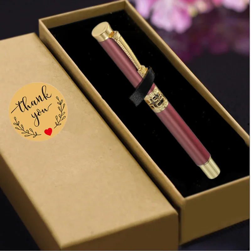 High-end Gift Boxed Ballpoint Pen Luxury Brass Body Iridium Nib Fountain Pen 2022 School Teacher Supplies Office Accessories
High-end Gift Boxed Ballpoint Pen Luxury Brass Body Iridium Nib Fountain Pen 2022 School Teacher Supplies Office Accessories