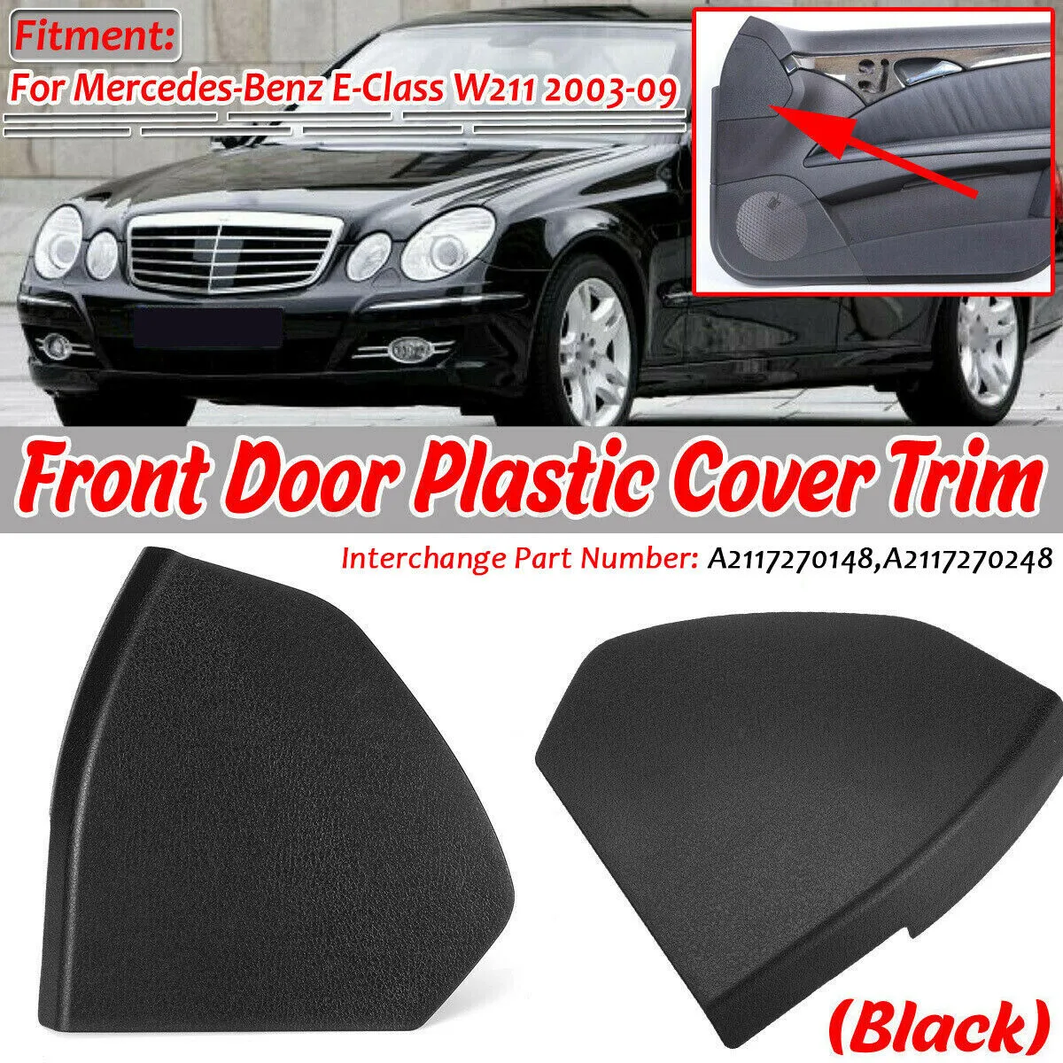 Верхняя крышка отделочной двери для Mercedes E Class W211 2003-2009 2117270148 2117270248 A2117270248 из АБС-пластика
Верхняя крышка отделочной двери для Mercedes E Class W211 2003-2009 2117270148 2117270248 A2117270248 из АБС-пластика