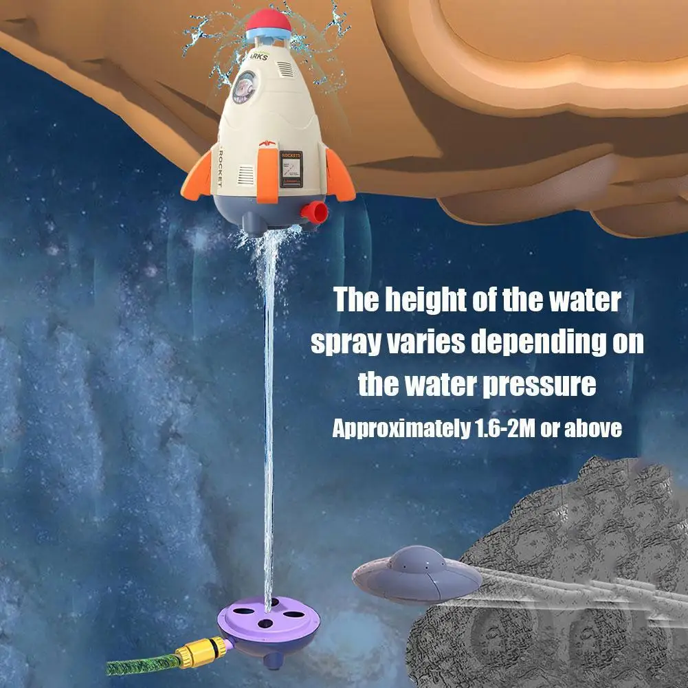 Rocket Launcher Toys Outdoor Rocket Water Pressure Lift Sprinkler Toy Fun Interaction In Garden Lawn Water Spray Toys for K U9S8
Rocket Launcher Toys Outdoor Rocket Water Pressure Lift Sprinkler Toy Fun Interaction In Garden Lawn Water Spray Toys for K U9S8