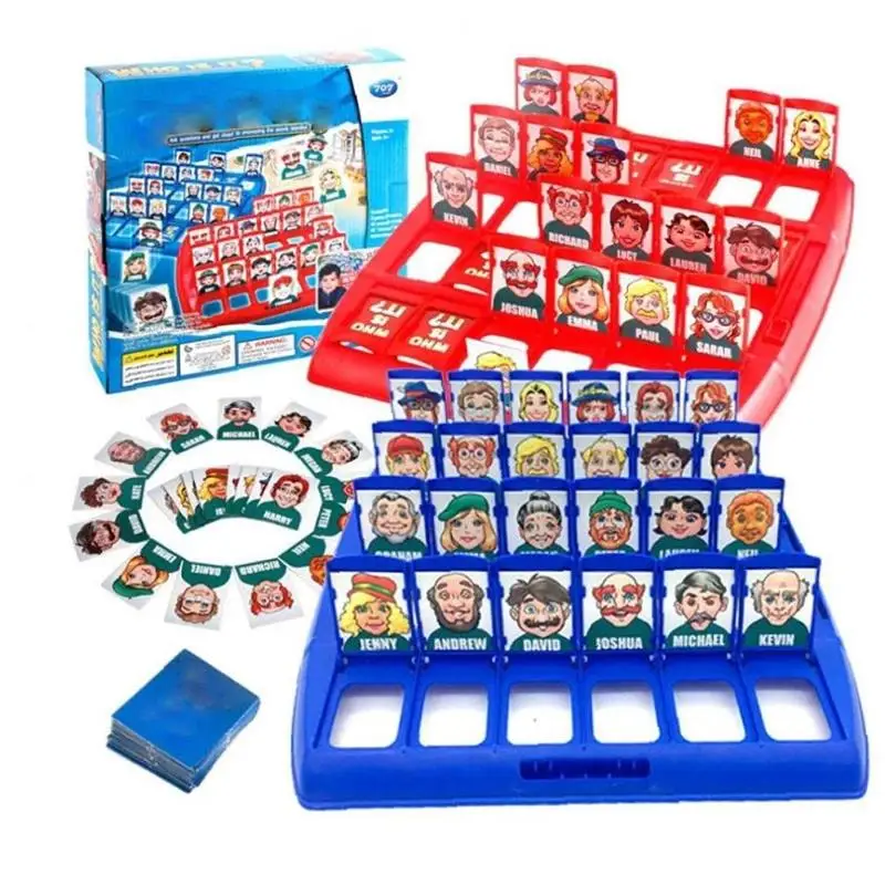 Who Is It Classic Board Games Interactive Memory Kids Funny Family Guessing Montessori Antistress Children Educational Toy Gift
Who Is It Classic Board Games Interactive Memory Kids Funny Family Guessing Montessori Antistress Children Educational Toy Gift