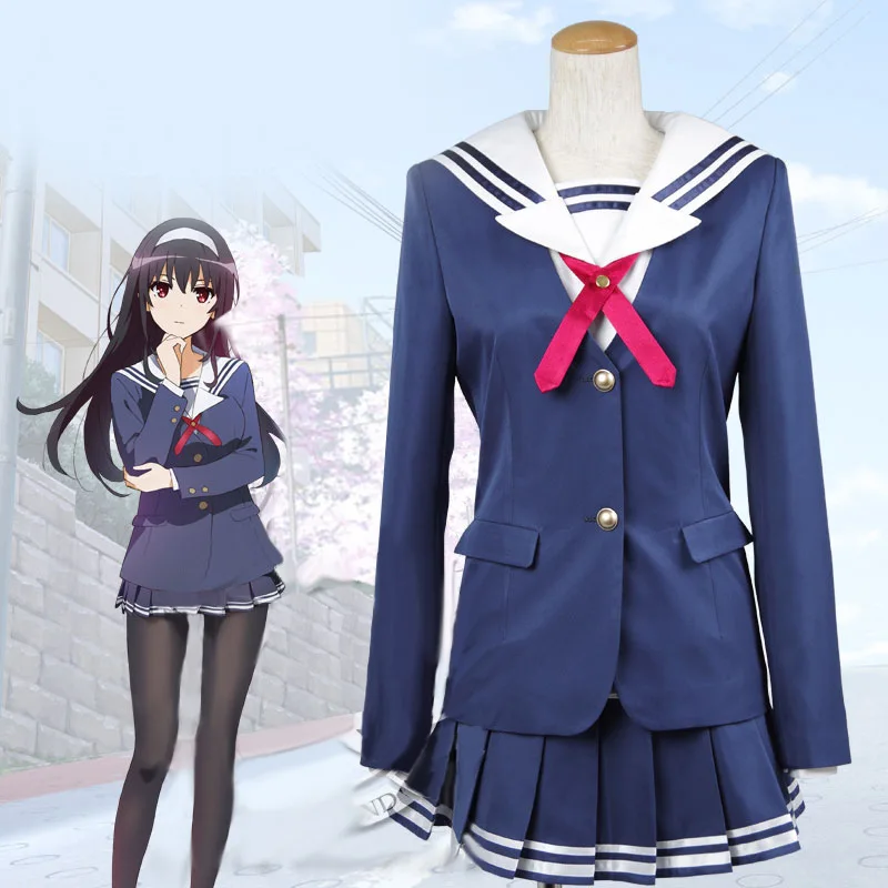 Anime Saekano: How To Raise A Boring Girlfriend Cosplay Costumes Kasumigaoka Utaha Costumes Katou Megumi Uniforms Women Cosplay 
Anime Saekano: How To Raise A Boring Girlfriend Cosplay Costumes Kasumigaoka Utaha Costumes Katou Megumi Uniforms Women Cosplay