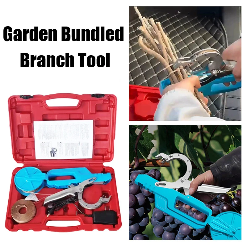 Garden Bundled Branch Tool Wireless Electric Binding Machine Fruit tree Vegetable Tomato Bundled Branch Machine Gardening Tool 
Garden Bundled Branch Tool Wireless Electric Binding Machine Fruit tree Vegetable Tomato Bundled Branch Machine Gardening Tool