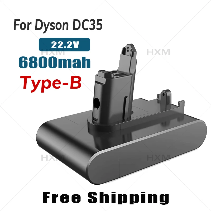 Newly (Type-B)22.2V 6800mAh DC31 Replacement Battery For Dyson DC31 DC31B DC35 DC44 DC45 Handheld Power Tool Battery 
Newly (Type-B)22.2V 6800mAh DC31 Replacement Battery For Dyson DC31 DC31B DC35 DC44 DC45 Handheld Power Tool Battery