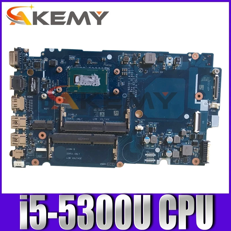 Оригинальная материнская плата для ноутбука DELL Latitude L3450 i5-5300U материнская плата CN-0TTRPW 0TTRPW LA-B071P SR23X DDR3
Оригинальная материнская плата для ноутбука DELL Latitude L3450 i5-5300U материнская плата CN-0TTRPW 0TTRPW LA-B071P SR23X DDR3