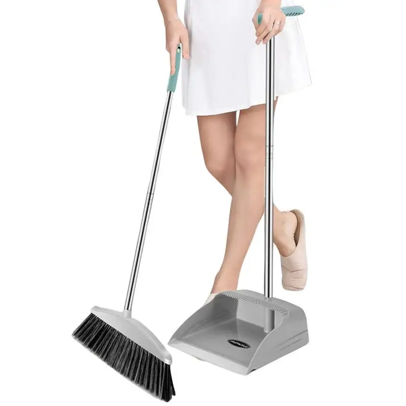 Cleaning Brush Broom Dustpans Set Home For Floor Sweeper Garbage Cleaning Stand Up Broom Dustpan Set Household Cleaning Tools
Cleaning Brush Broom Dustpans Set Home For Floor Sweeper Garbage Cleaning Stand Up Broom Dustpan Set Household Cleaning Tools