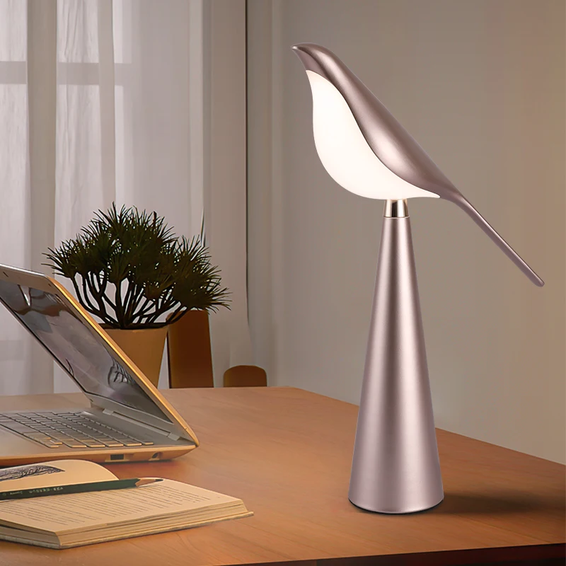 Upgrade Magpie Bird Table Lamp Creative Led Desk Lamp With USB Interface Dimmable Baby Kids Study Bedroom Bedside Night Light
Upgrade Magpie Bird Table Lamp Creative Led Desk Lamp With USB Interface Dimmable Baby Kids Study Bedroom Bedside Night Light