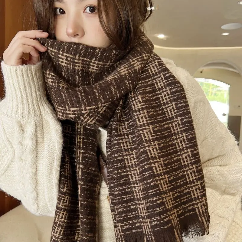 Vintage Autumn Winter Scarf For Women Luxury Red Plaid Pashmina Scarf Men Fashion Tassel Shawl Wraps Scarves For Ladies Bufanda
Vintage Autumn Winter Scarf For Women Luxury Red Plaid Pashmina Scarf Men Fashion Tassel Shawl Wraps Scarves For Ladies Bufanda