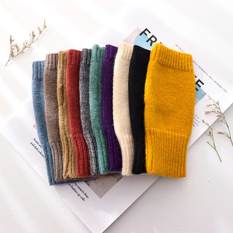 Winter Gloves Women Arm Crochet Knitting Faux Wool Mitten Warm Fingerless Glove
Winter Gloves Women Arm Crochet Knitting Faux Wool Mitten Warm Fingerless Glove