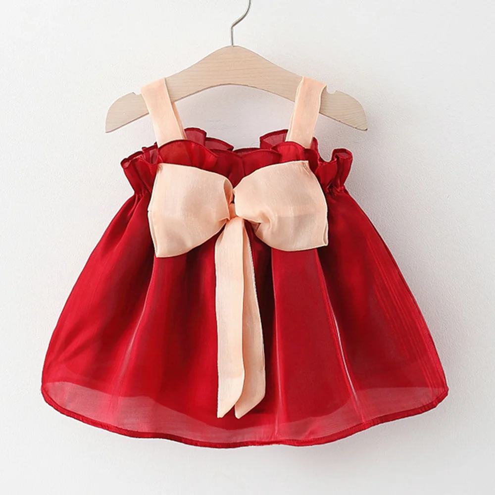 Girls Dresses Summer 2023 Sleeveless Solid Color Bow Princess Birthday Baby And Toddler Clothing
Girls Dresses Summer 2023 Sleeveless Solid Color Bow Princess Birthday Baby And Toddler Clothing