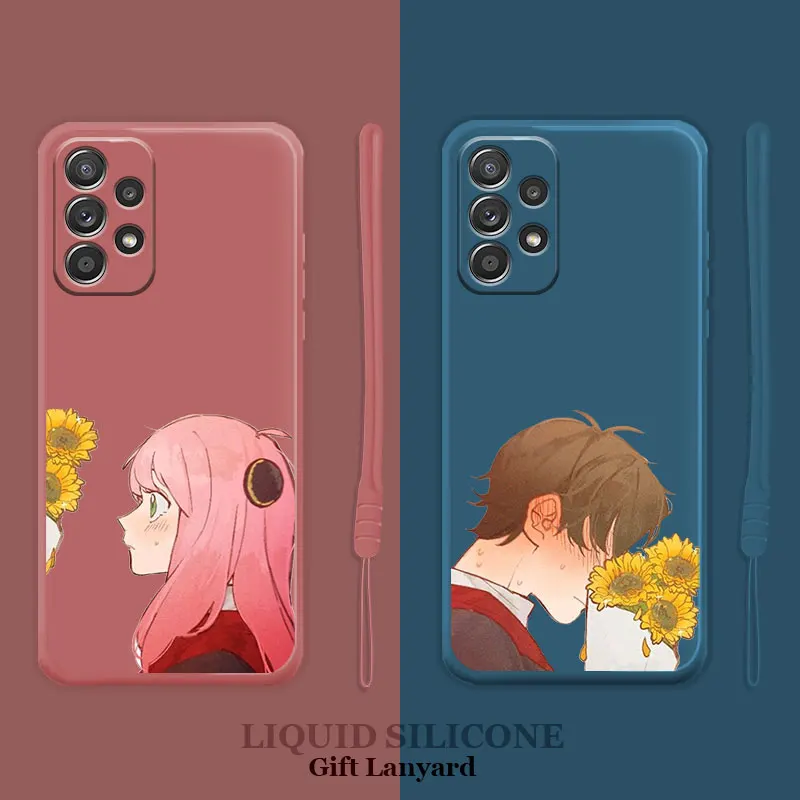 Liquid Phone Case For Samsung Galaxy A73 A71 A72 A12 A21s A22 A23 A31 A32 A51 A52 A52s A53 A02s Spy×Family Anya Damian Couple
Liquid Phone Case For Samsung Galaxy A73 A71 A72 A12 A21s A22 A23 A31 A32 A51 A52 A52s A53 A02s Spy×Family Anya Damian Couple