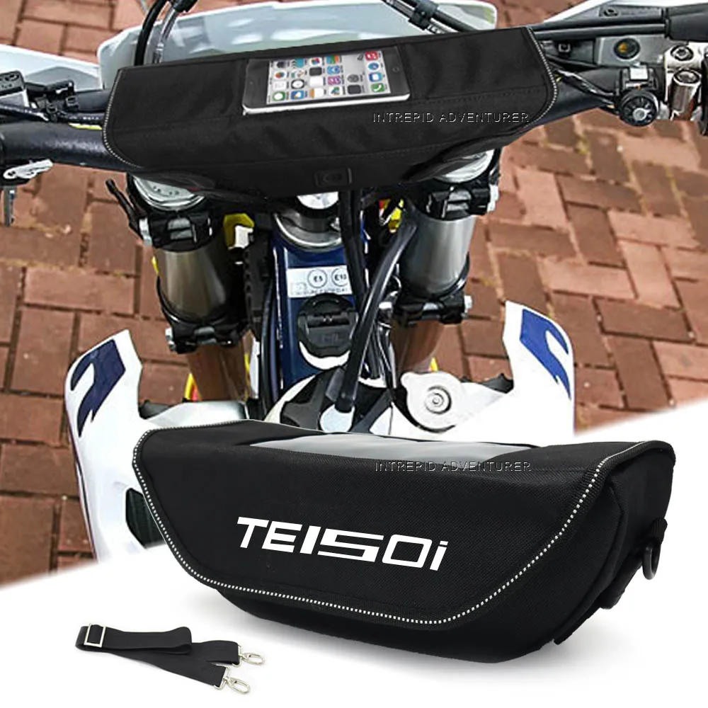 

Сумка на руль мотоцикла для Husqvarna TE150I TE 150I TE150 I 2019 2020 2021 2022, Портативные водонепроницаемые сумки для телефона