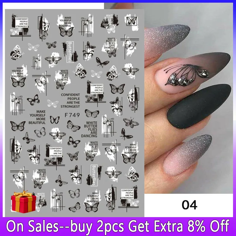 Stickers Nail Art Charms Accesorios Designer Supplies Pegatinas Decoration Autocollant Ongle Alphabet Numbers Butterfly Leaf 3d
Stickers Nail Art Charms Accesorios Designer Supplies Pegatinas Decoration Autocollant Ongle Alphabet Numbers Butterfly Leaf 3d