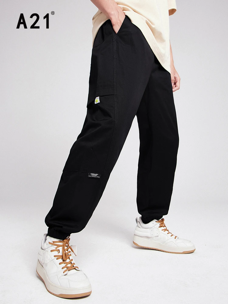 A21 Men Fashion Trendy Baggy Cargo Pants for Summer 2022 New Casual Loose Drawstring Sweatpants Male 100% Cotton Sports Trousers
A21 Men Fashion Trendy Baggy Cargo Pants for Summer 2022 New Casual Loose Drawstring Sweatpants Male 100% Cotton Sports Trousers
