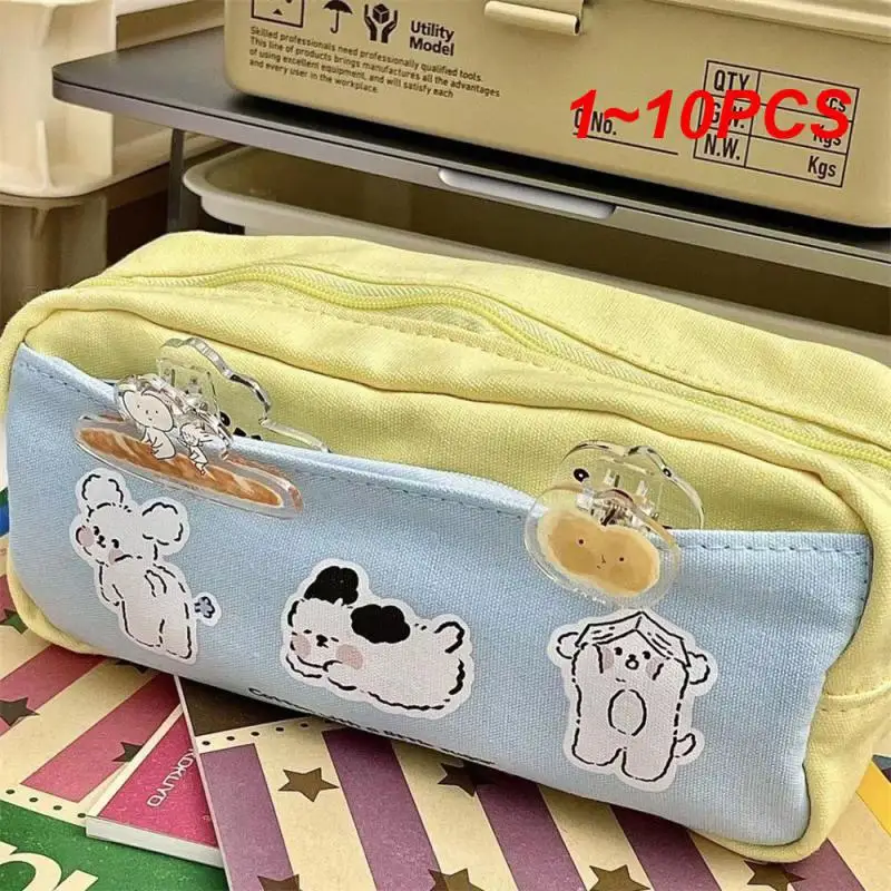 1~10PCS Multifunction Large Capacity Pencil Case School Pen Case Pencil Cases Bags Pencils Pouch Students Education Stationery 
1~10PCS Multifunction Large Capacity Pencil Case School Pen Case Pencil Cases Bags Pencils Pouch Students Education Stationery