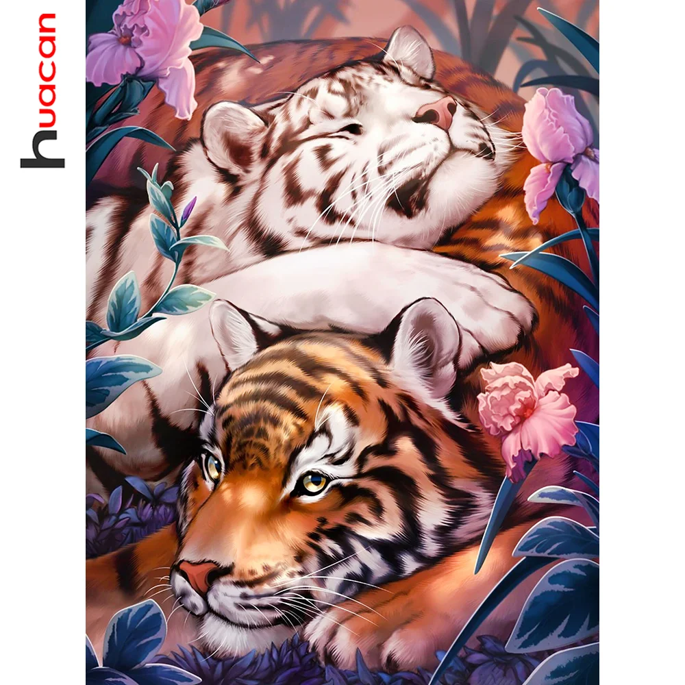 Набор для алмазной живописи Huacan, мультяшная вышивка с тигром, полноразмерная/круглая мозаика с изображением животных, вышивка крестиком, до...
Набор для алмазной живописи Huacan, мультяшная вышивка с тигром, полноразмерная/круглая мозаика с изображением животных, вышивка крестиком, до...