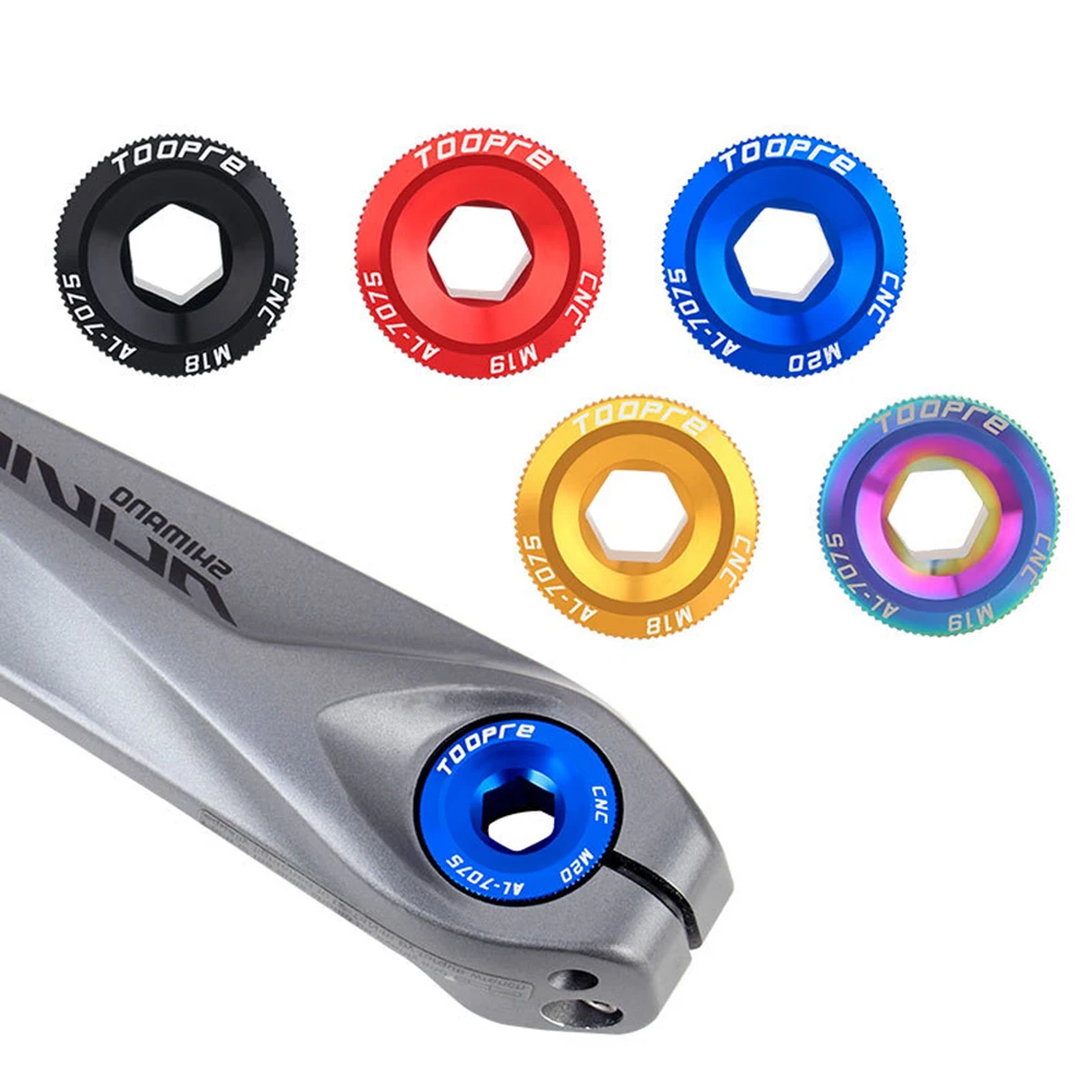 M19/M20 18mm MTB Bike Bicycle Bolt Crankset Crank Cover Axis Screw Cap Aluminum Alloy Hollow Crank Cover Screws Cycling Parts
M19/M20 18mm MTB Bike Bicycle Bolt Crankset Crank Cover Axis Screw Cap Aluminum Alloy Hollow Crank Cover Screws Cycling Parts