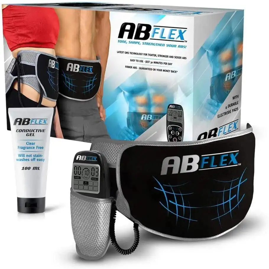 Пояс для тонизации абдоминального пресса Ab Flex | Электронный пояс для сжатия абдоминального пресса с 10 программируемыми тренировками
Пояс для тонизации абдоминального пресса Ab Flex | Электронный пояс для сжатия абдоминального пресса с 10 программируемыми тренировками