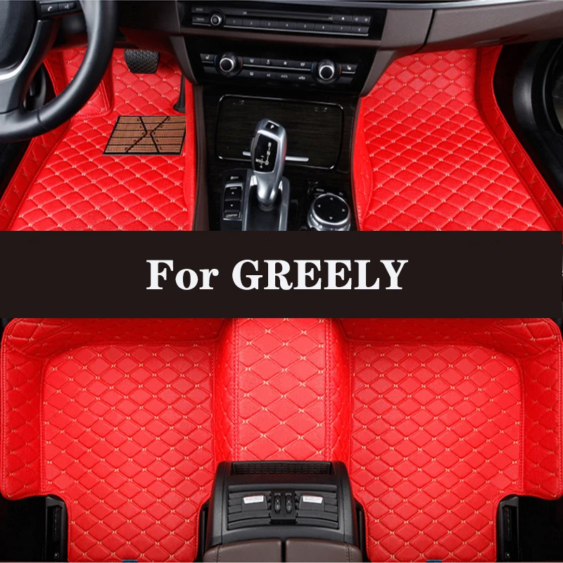 Full surround custom leather car floor mat for GREELY Emgrand EC7 LC(Panda) X7 GX7 EX7 car interior car accessories
Full surround custom leather car floor mat for GREELY Emgrand EC7 LC(Panda) X7 GX7 EX7 car interior car accessories