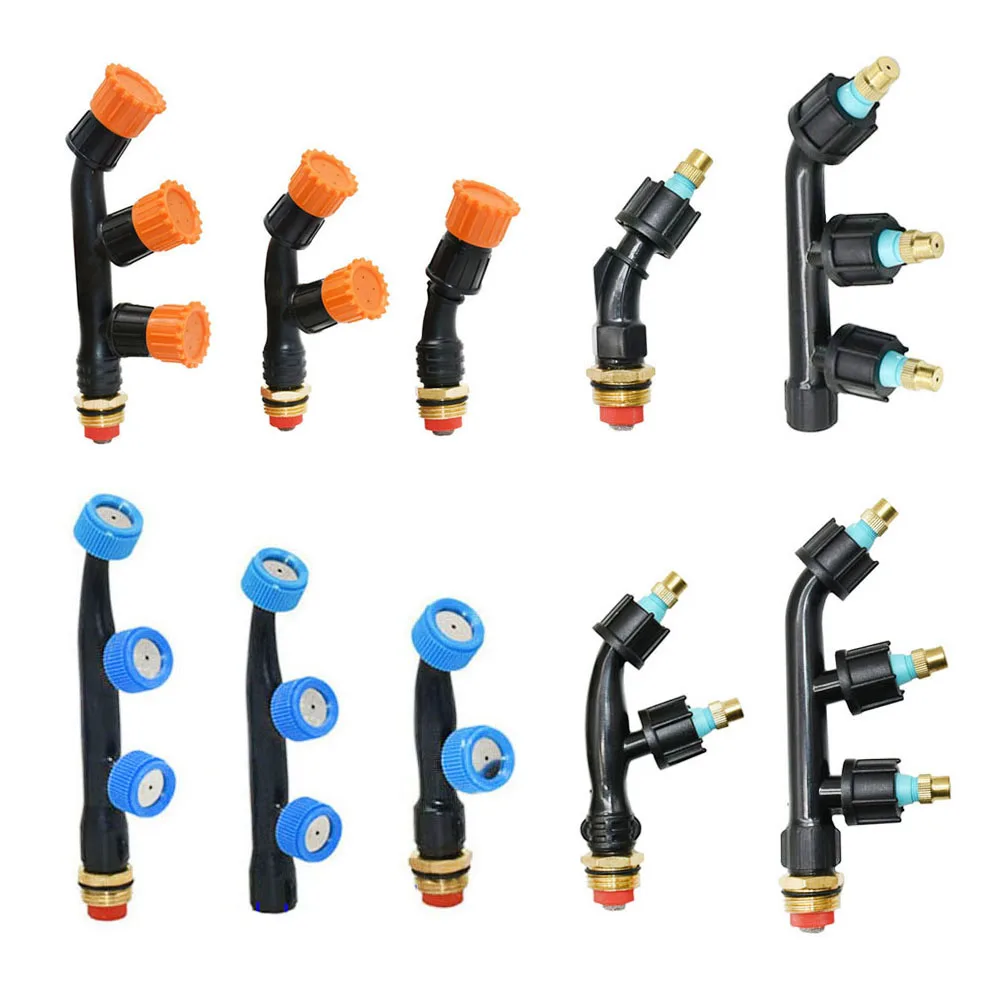 Agricultural Copper Atomizing Sprayer Nozzle Single/Double/Three Nozzle Head Garden Lawn Irrigation Pesticide Spraying Sprinkler
Agricultural Copper Atomizing Sprayer Nozzle Single/Double/Three Nozzle Head Garden Lawn Irrigation Pesticide Spraying Sprinkler