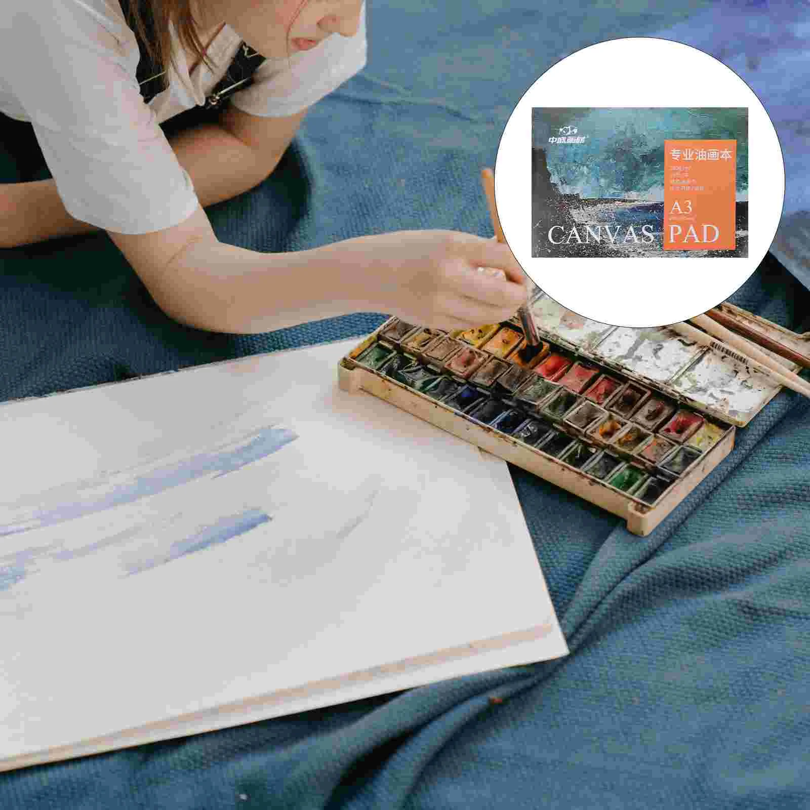Oil Painting Book Drawing Canvas DIY Accessory Blank Cloth Panel Simple Board Children Cotton
Oil Painting Book Drawing Canvas DIY Accessory Blank Cloth Panel Simple Board Children Cotton