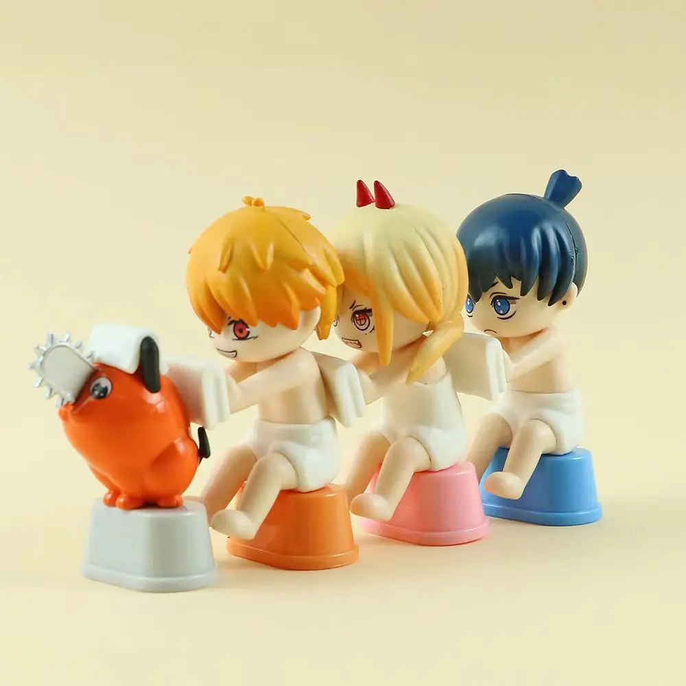 Anime Chainsaw Man Denji Figure Bath Bathroom Pochita Power Makima Figure Q Verision Collectile Toy Decoration
Anime Chainsaw Man Denji Figure Bath Bathroom Pochita Power Makima Figure Q Verision Collectile Toy Decoration