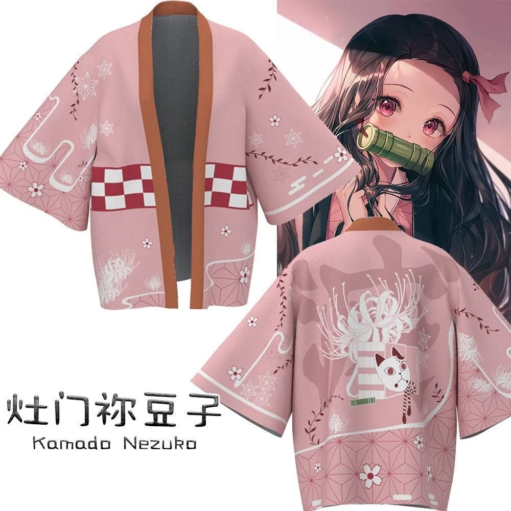 Anime Adult Kids Demon Slayer Kamado Nezuko Cosplay 3D Print Streetwear Men Women Fashion Kimono Tees Tops Oversized Kids
Anime Adult Kids Demon Slayer Kamado Nezuko Cosplay 3D Print Streetwear Men Women Fashion Kimono Tees Tops Oversized Kids