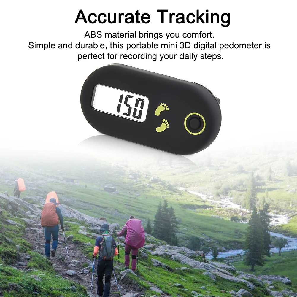 Electronic Pedometer Treadmill Digital Fitness Tracker For Runners Hikers LCD Display Lightweight Odometer Brand New
Electronic Pedometer Treadmill Digital Fitness Tracker For Runners Hikers LCD Display Lightweight Odometer Brand New