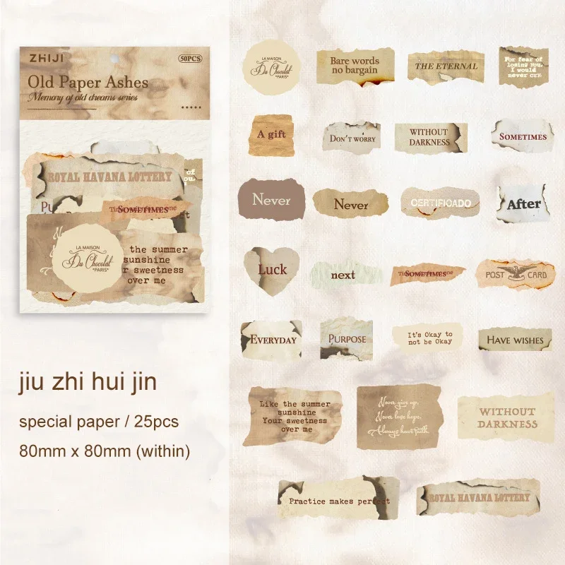 Набор стикеров JIANWU Memorize The Old Dream Series
Набор стикеров JIANWU Memorize The Old Dream Series