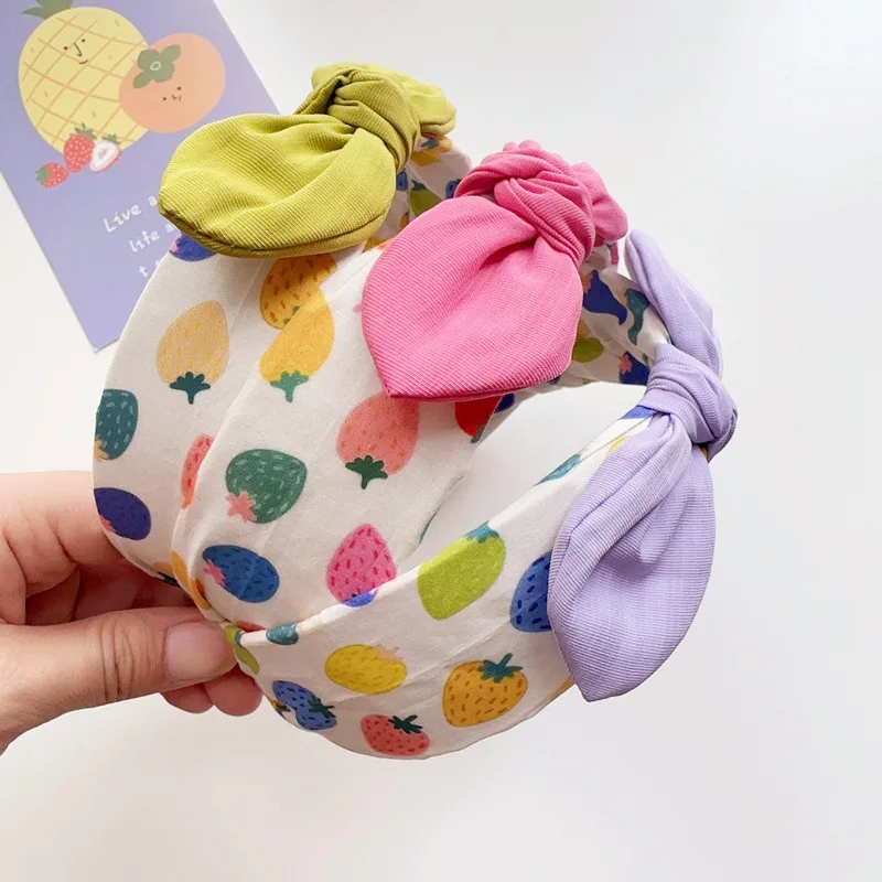 Print Cartoon Bow Headbands For Girls Hairbands Korea Hair Accessories Wide Hairband For Girls Floral Headband
Print Cartoon Bow Headbands For Girls Hairbands Korea Hair Accessories Wide Hairband For Girls Floral Headband