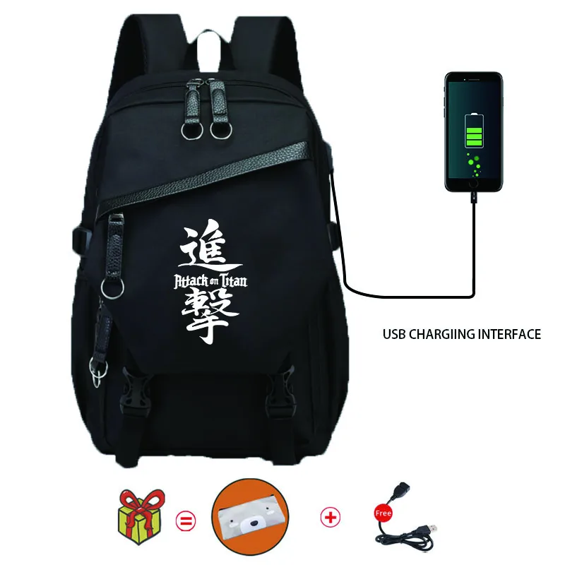 Anime Attack on Titan Teen Backpack Waterproof Laptop Large Capacity to Travel Daily Outdoor Office School Boys/Girls Bookbags
Anime Attack on Titan Teen Backpack Waterproof Laptop Large Capacity to Travel Daily Outdoor Office School Boys/Girls Bookbags