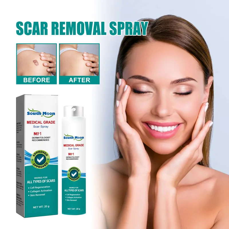 Scar spray smoothes the skin and lightens the scar. Pregnancy scar body care spray.
Scar spray smoothes the skin and lightens the scar. Pregnancy scar body care spray.