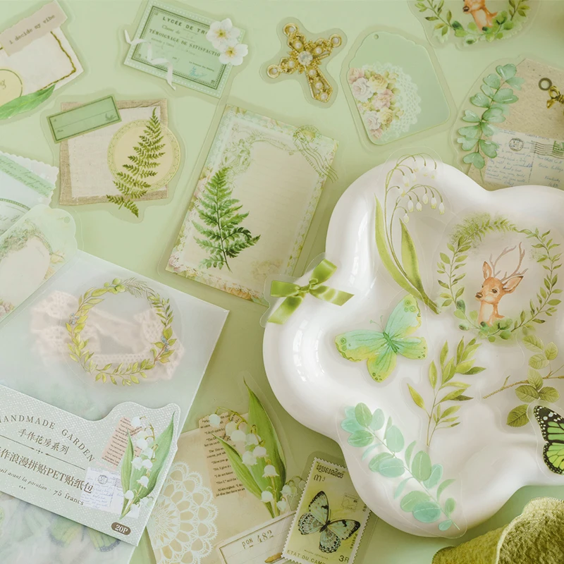 40pcs/set PET Flower Plant Stickers Handmde Supplies DIY Scrapbooking Journal Planner Decorations Materials Stationery
40pcs/set PET Flower Plant Stickers Handmde Supplies DIY Scrapbooking Journal Planner Decorations Materials Stationery