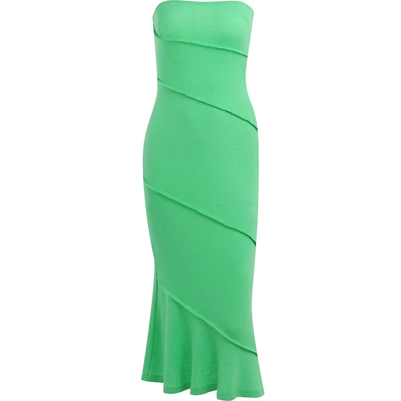 Women Sexy Slim Fit Hip Wrap Party Dress Spring 2023 Korean Fashion Solid Color Knitted Dresses Elegant Evening Dresses платье
Women Sexy Slim Fit Hip Wrap Party Dress Spring 2023 Korean Fashion Solid Color Knitted Dresses Elegant Evening Dresses платье