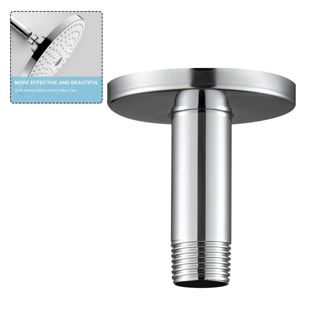 10cm Wall Mounted Ceiling Shower Arm Extension Rod Shower Head Extension Shower Head Holder Fixed Bathroom Pipe Bathroom Access
10cm Wall Mounted Ceiling Shower Arm Extension Rod Shower Head Extension Shower Head Holder Fixed Bathroom Pipe Bathroom Access