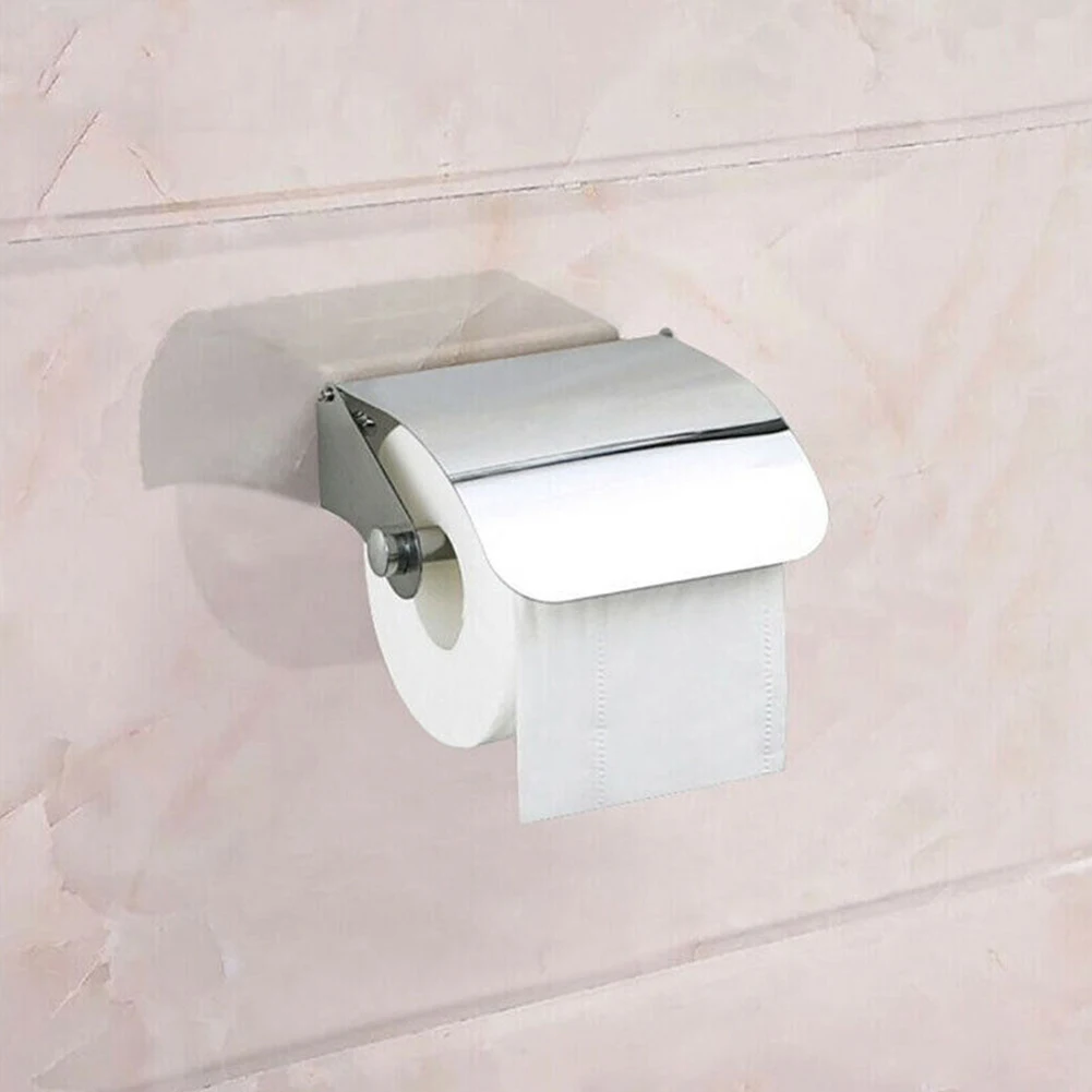 Tissue Roll Holder Wall Mounted Paper Stand Dispensers Space Saving Stainless Steel Toilet Roll Holder Waterproof
Tissue Roll Holder Wall Mounted Paper Stand Dispensers Space Saving Stainless Steel Toilet Roll Holder Waterproof